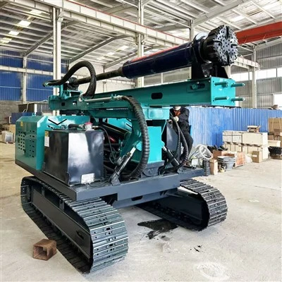 Photovoltaic Pile Tsav - Pile Tsav Tsheb Rau Roob Pob Zeb PV Fais Fab Cog - Hlau Yeeb Nkab Pile Drilling Tshuab